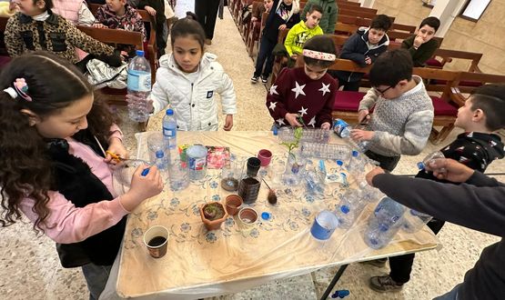 Nachhaltige und zukunftsfähige Schule im Nordosten von Syrien: Die National Evangelical Presbyterian Church School in Al-Hasaka
